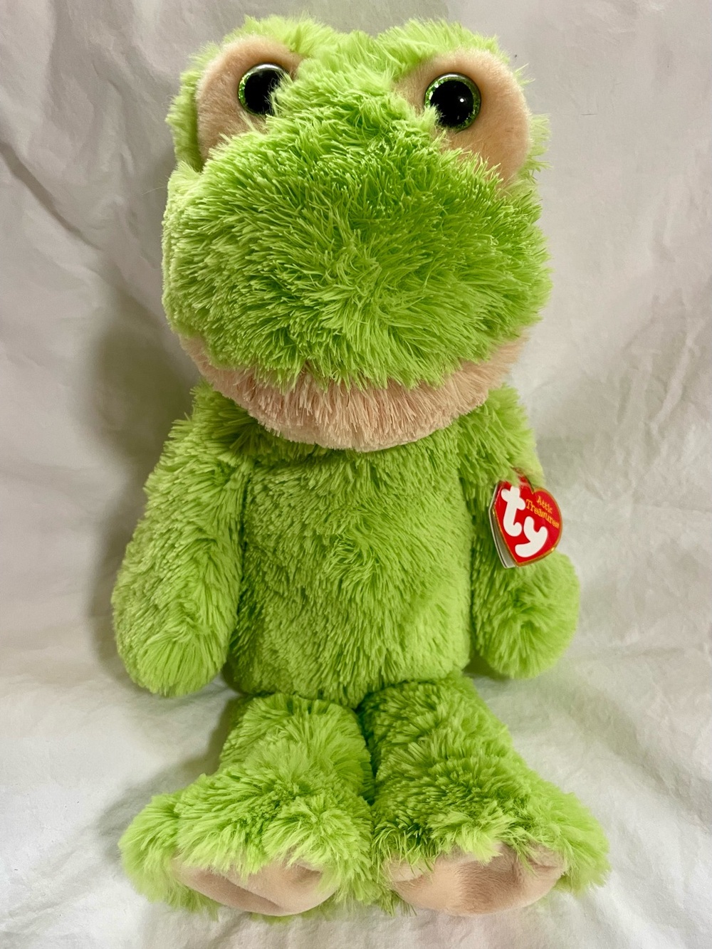 RARE & RETIRED - Ty Attic Treasures "Floyd" the Frog (12-in) MINT with Tags
